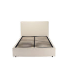 Wilder Antique White King Ottoman Bed