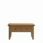 Windsor 2 Drawer Coffee Table - Natural Oak