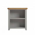 Windsor Low Bookcase - Pebble Grey/Oak