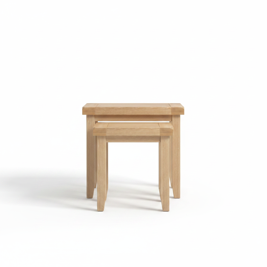 Windsor Nest Of 2 Tables - Natural Oak