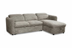 Capri Universal Corner Sofabed With Storage in Grey
