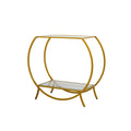 Gold Console Table