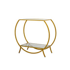 Gold Console Table