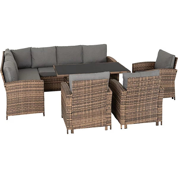 Aspen Corner Garden Furniture Set