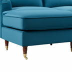 Olivia Teal Universal L Shape Corner Sofa by Harry Christian Home