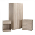 Oak 3 Piece Bedroom Set