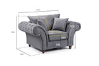 Windsor Armchair In Grey