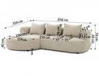 Novello Right Hand Facing Corner Sofa