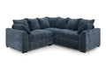 Colbee Large Corner Sofa In Blue