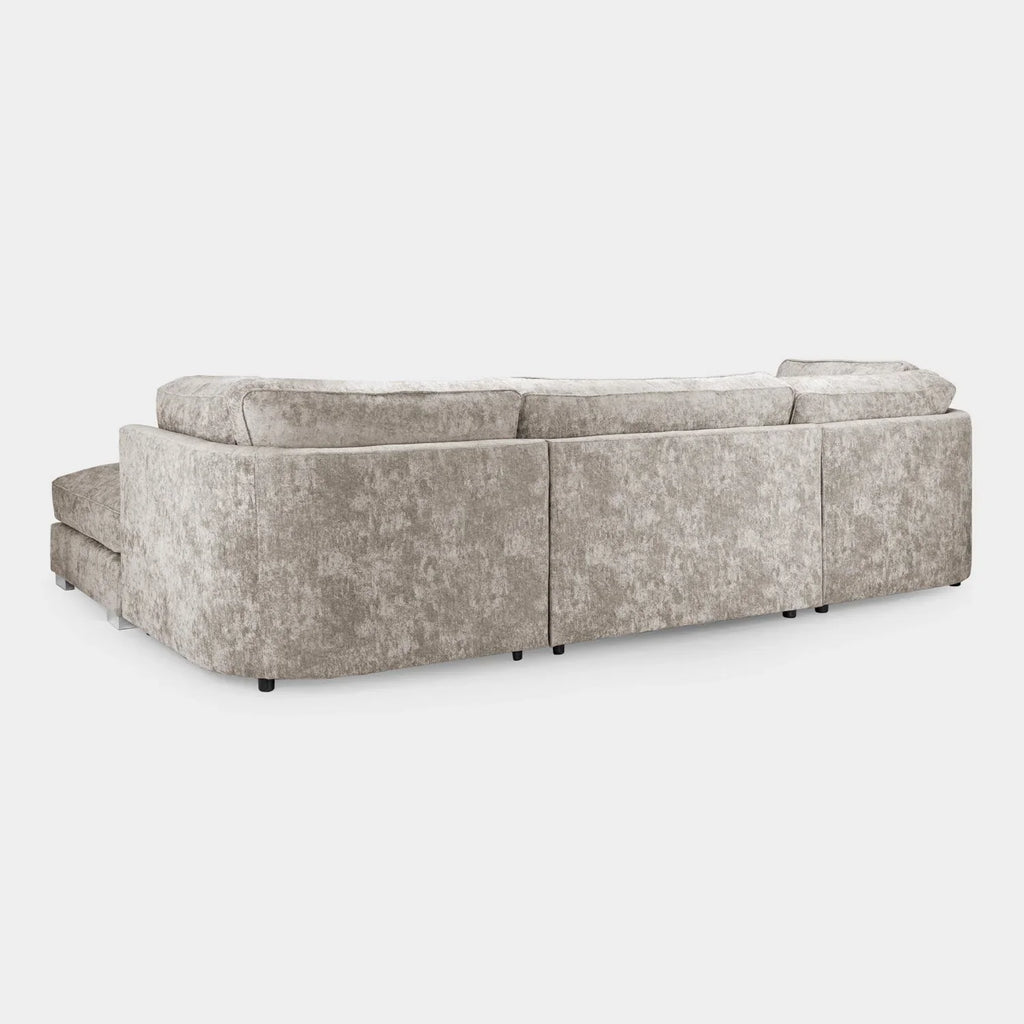 Bishop Scatterback or Fullback U Shape Sofa in either Truffle or Platinum