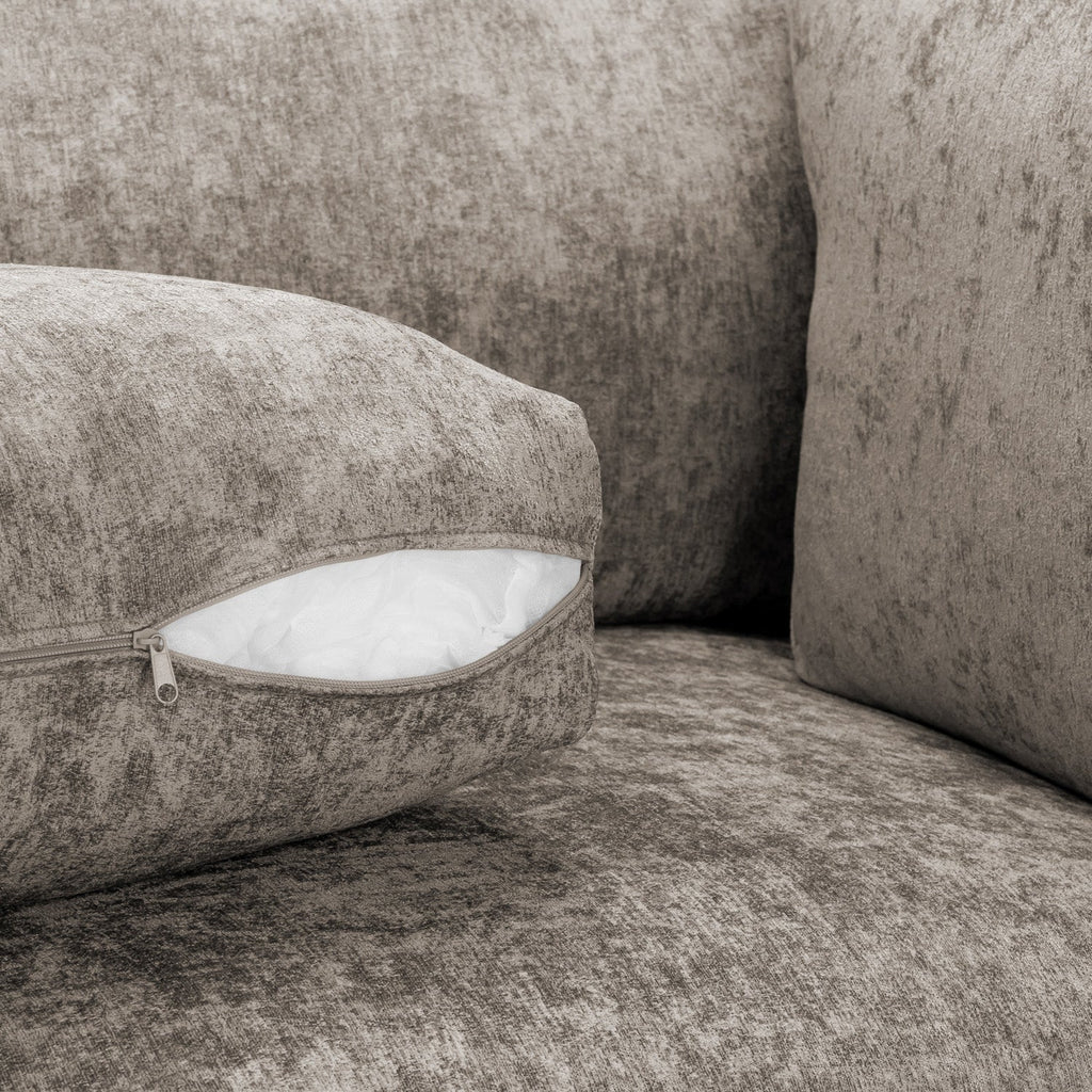 Bishop U-Shape Sofa In Truffle Full-back Model