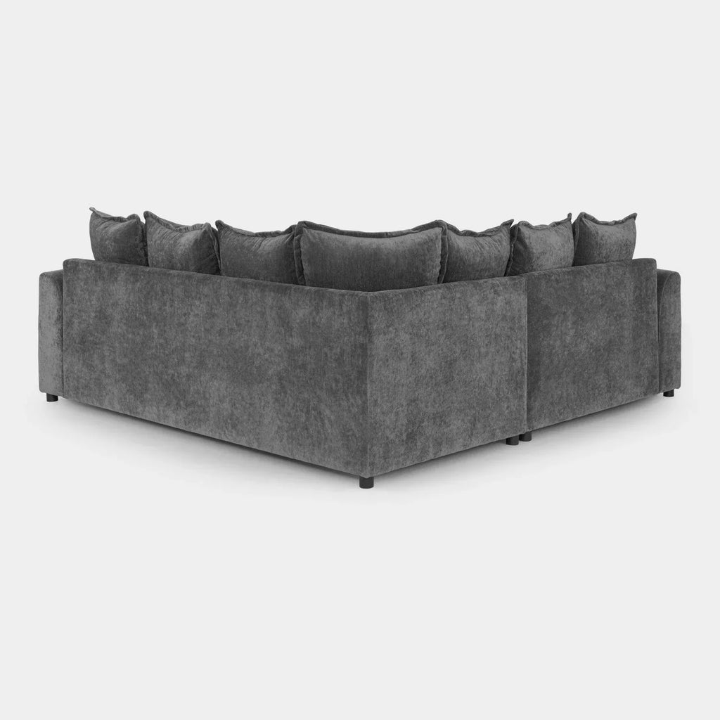 Colbee Large Corner Sofa In Grey