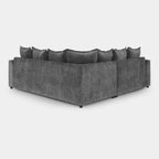 Colbee Large Corner Sofa In Grey
