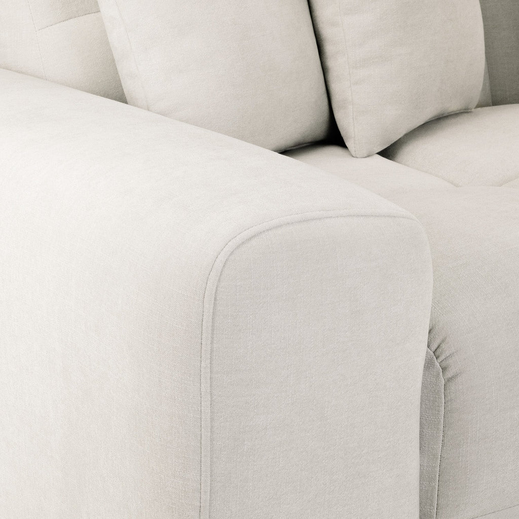 Jacob Left Hand Corner Sofa In Beige