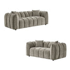 Venice Sofa Set In Mocha